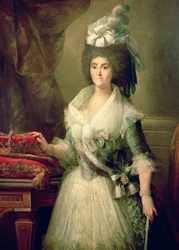 Retrato de la Reina María Luisa (1751-1819)